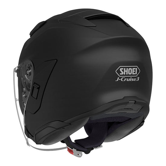 Casco Jet Shoei J - Cruise 3 Black Matt - Moto Adventure