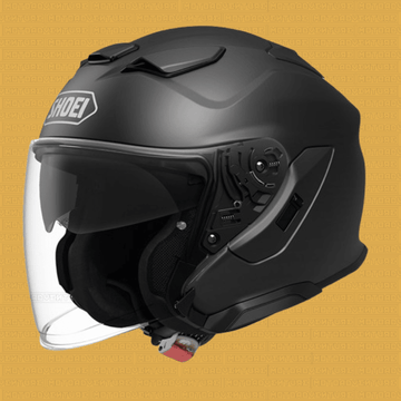 Casco Jet Shoei J - Cruise 3 Black Matt - Moto Adventure