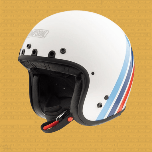 Casco jet Simpson Chopper - Moto Adventure