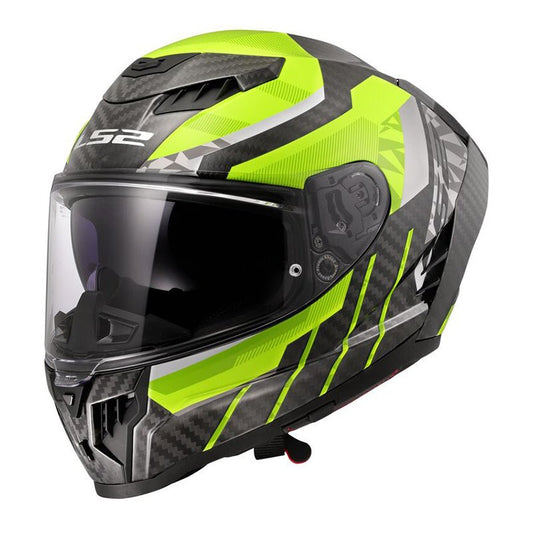 Casco LS2 FF807 Dragon Carbon - Moto Adventure
