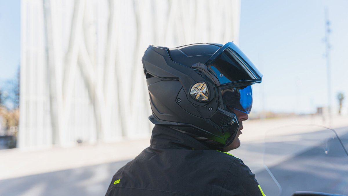 Casco LS2 FF901 Advant X HPFC nero opaco+ INTERFONO LS2 4X Integrato - Moto Adventure