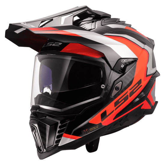 Casco LS2 MX701 C EXPLORER 2206 Carbon Frontier II - Moto Adventure