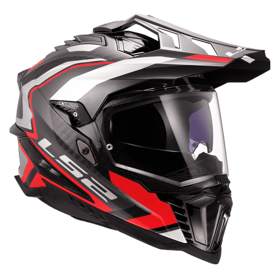 Casco LS2 MX701 C EXPLORER 2206 Carbon Frontier II - Moto Adventure