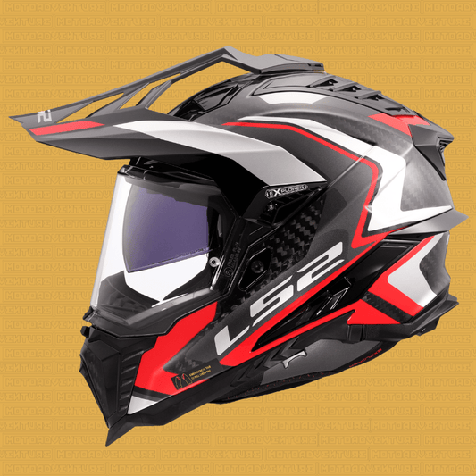 Casco LS2 MX701 C EXPLORER 2206 Carbon Frontier II - Moto Adventure