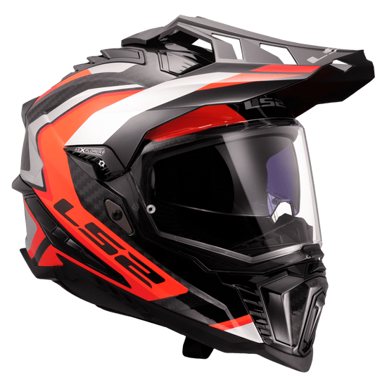 Casco LS2 MX701 C EXPLORER 2206 Carbon Frontier II - Moto Adventure