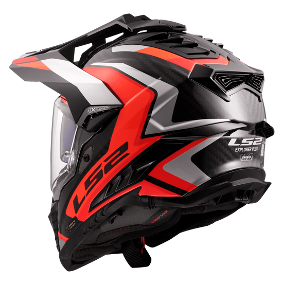 Casco LS2 MX701 C EXPLORER 2206 Carbon Frontier II - Moto Adventure