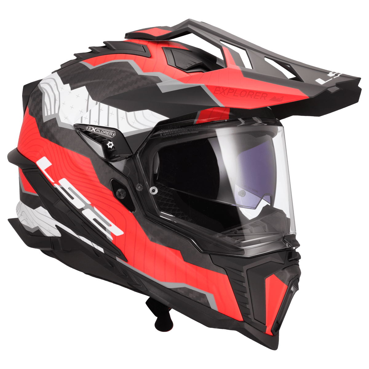 Casco LS2 MX701 C EXPLORER 2206 Carbon Trick - Moto Adventure