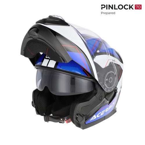 Acerbis Casco Jet VENTO Grigio - Taglia XS - Visiera Solare Integrata - Omologazione ECE/ONU 22-06