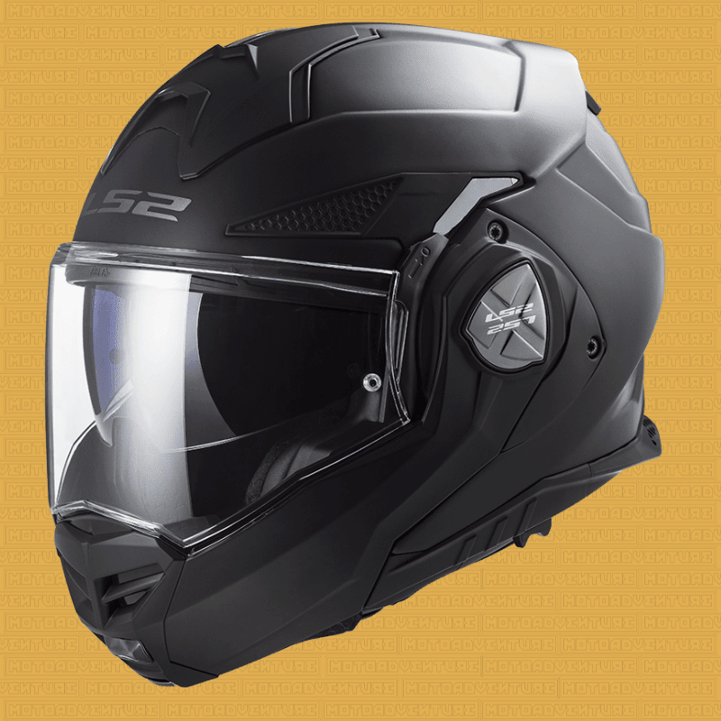Casco modulare LS2 Advant X FF901 Nero opaco - Moto Adventure