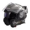 Casco modulare LS2 FF901 Advant X Carbon Horizon Argento-Grigio - Moto Adventure