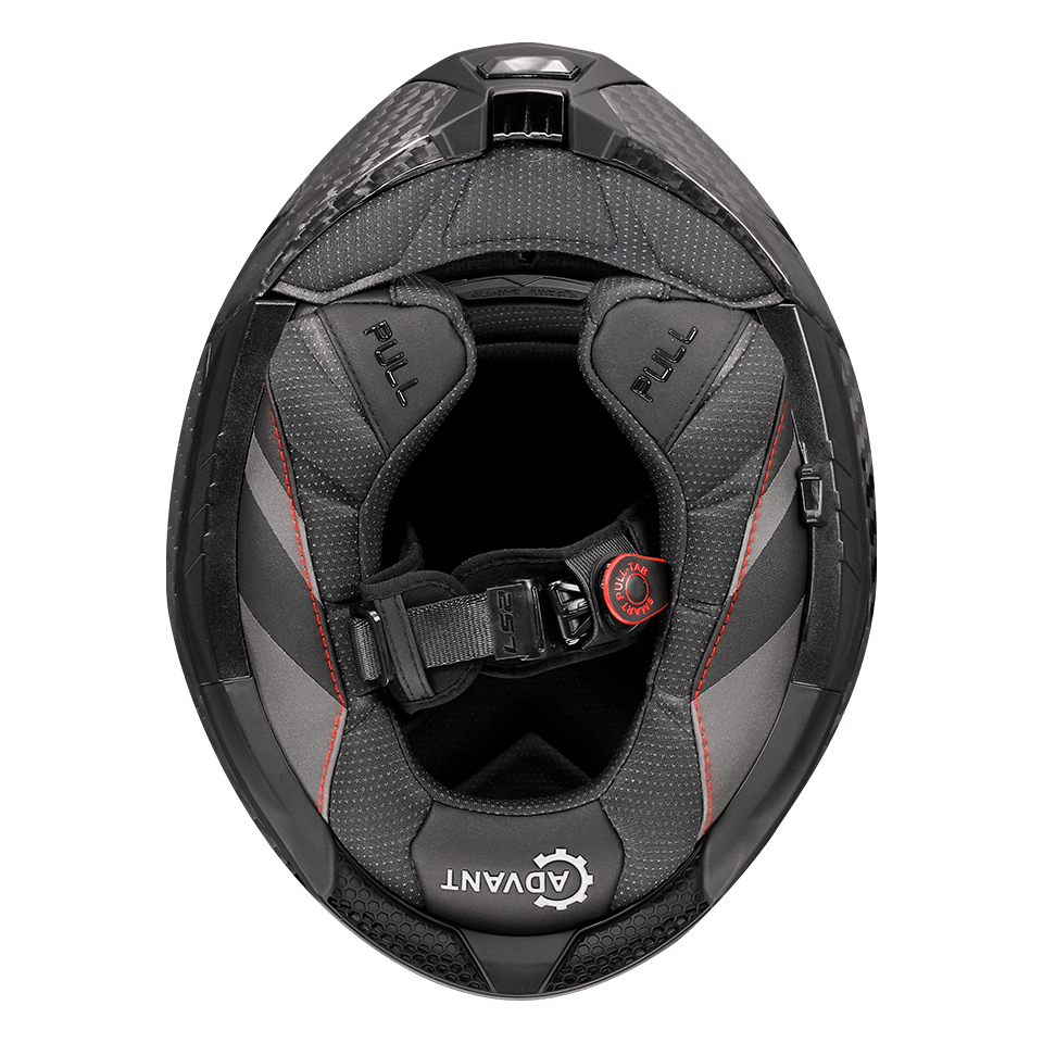 Casco modulare LS2 FF901 Advant X Carbon nero lucido - Moto Adventure