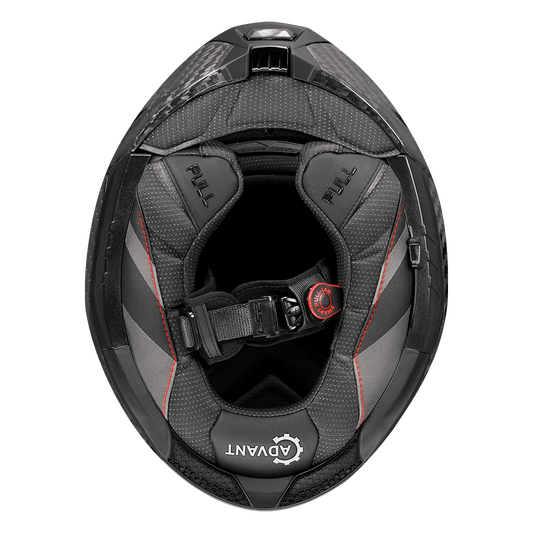 Casco modulare LS2 FF901 Advant X Carbon nero lucido - Moto Adventure