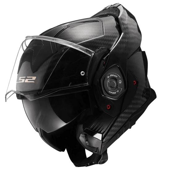 Casco modulare LS2 FF901 Advant X Carbon nero lucido - Moto Adventure