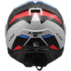Casco modulare LS2 FF910 Advant 2 Triple bianco blu rosso - Moto Adventure
