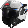 Casco modulare LS2 FF910 Advant 2 Triple bianco blu rosso - Moto Adventure