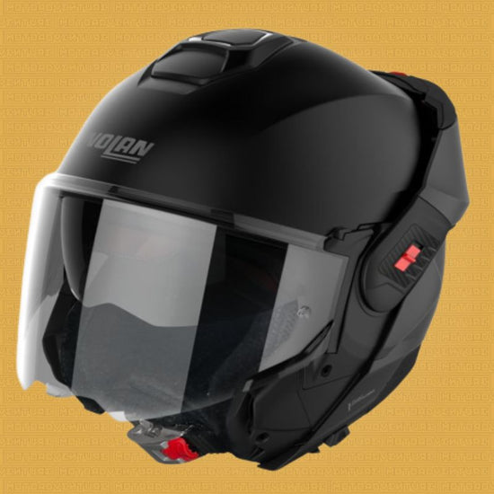 Casco Modulare Nolan N120 - 1 nero opaco - Moto Adventure