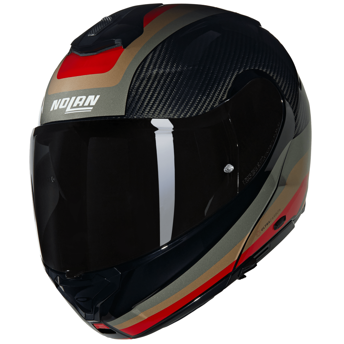 Casco modulare NOLAN X - 1005 Ultra Carbon Puro 324 Lucido - Moto Adventure