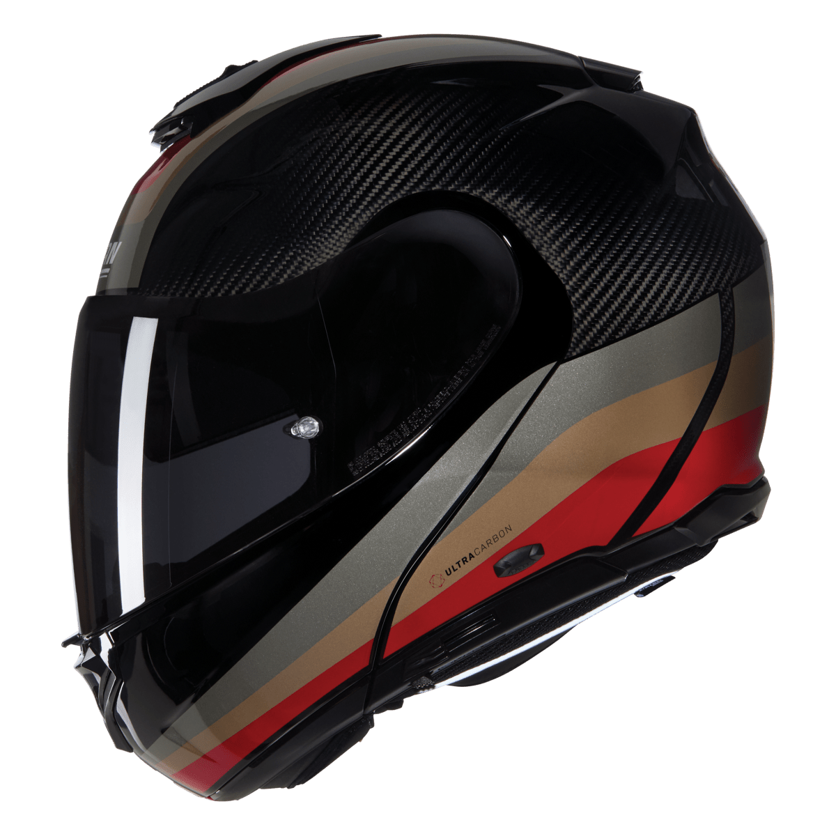 Casco modulare NOLAN X - 1005 Ultra Carbon Puro 324 Lucido - Moto Adventure