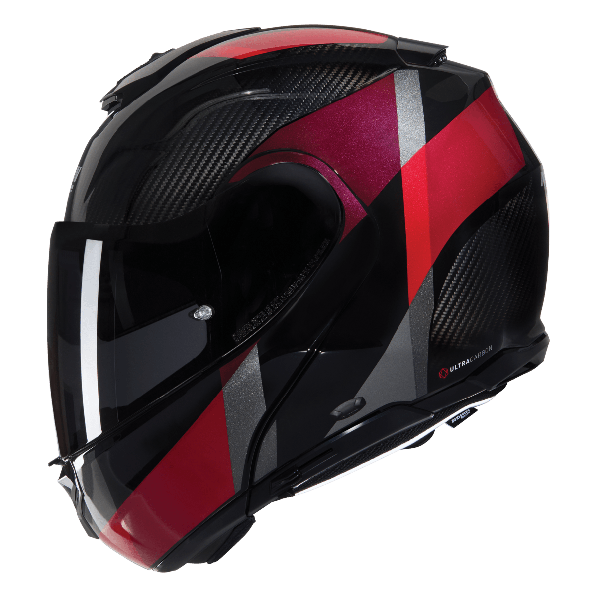 Casco modulare NOLAN X - 1005 Ultra Carbon Puro 324 Lucido - Moto Adventure