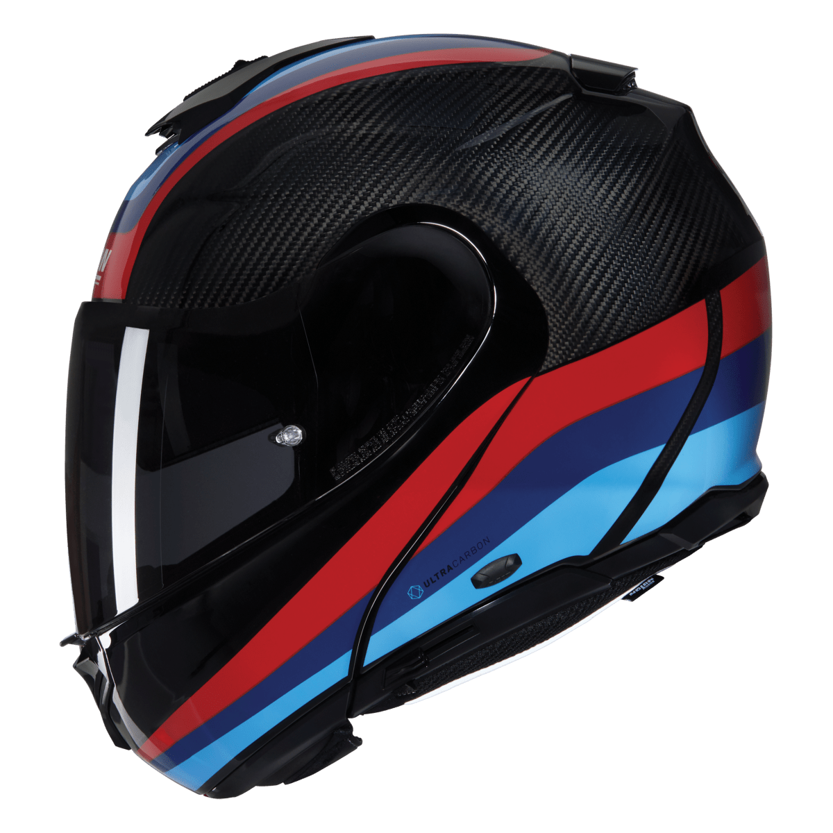 Casco modulare NOLAN X - 1005 Ultra Carbon Puro 324 Lucido - Moto Adventure