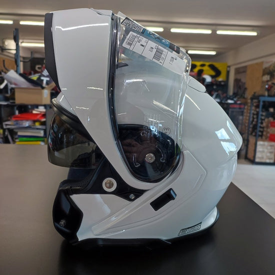 Casco modulare Shoei Neotec 3 White - Moto Adventure