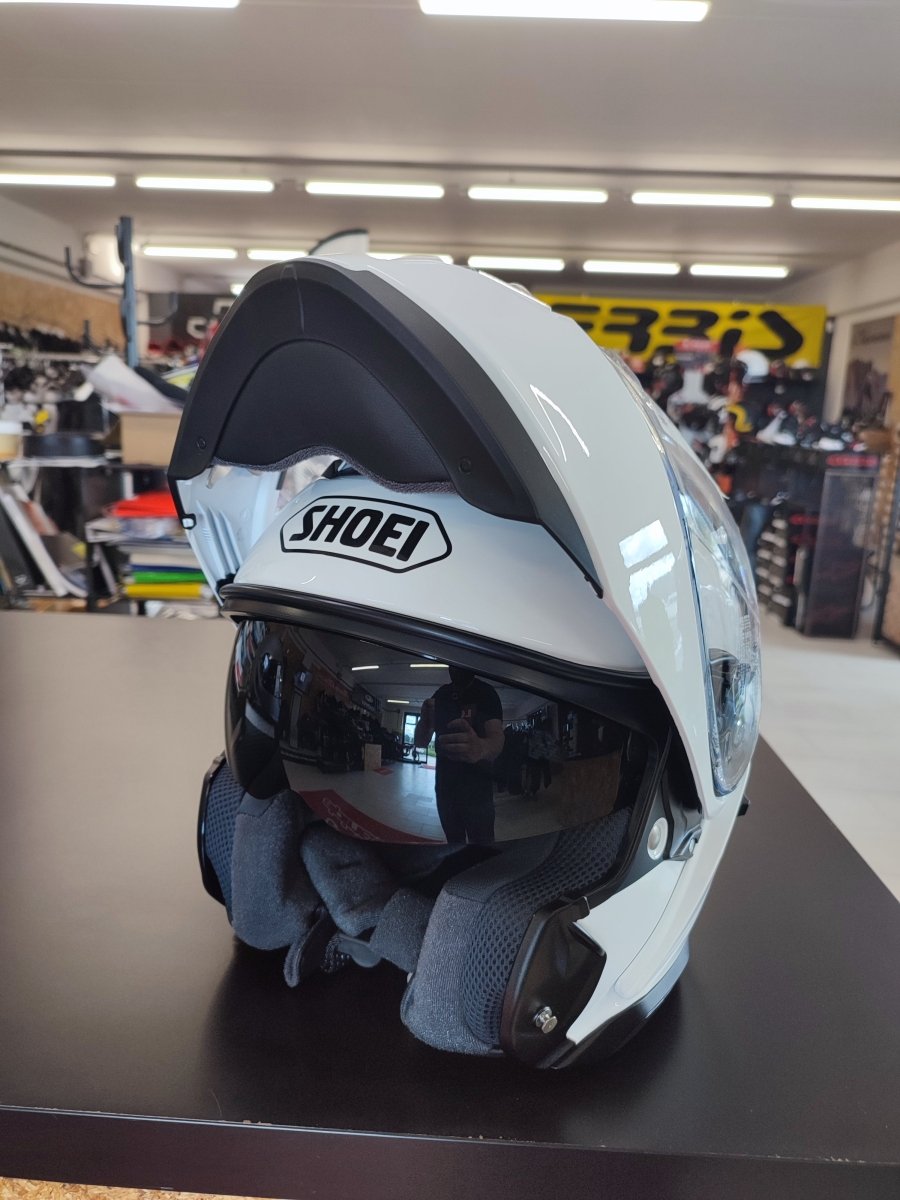 Casco modulare Shoei Neotec 3 White - Moto Adventure