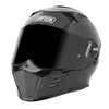 Casco Modulare Simpson Darksome Carbon 2206 nero - Moto Adventure