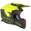 Casco Cross Enduro Just1 J18 Vertigo grigio giallo fluo