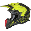 Casco Cross Enduro Just1 J18 Vertigo grigio giallo fluo