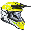 Casco cross enduro Just1 J39 Poseidon ECE2206 Giallo nero bianco