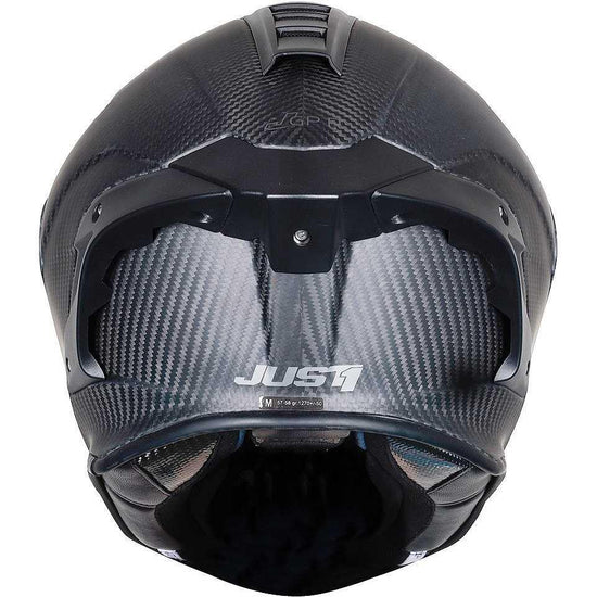 Casco Moto Integrale In Carbonio Just1 J-GPR SOLID Carbon Opaco - Moto Adventure