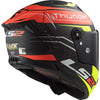 Casco integrale LS2 Thunder C Attack Rosso giallo opaco