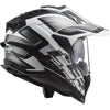 Casco adventure LS2 MX701 EXPLORER ALTER titanio bianco opaco