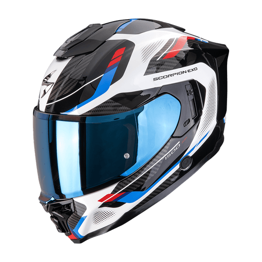 Casco Scorpion EXO - 1500 Air Sleek blu rosso - Moto Adventure