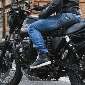 Scarpe moto in pelle Stylmartin CORE WP Nero Bianco - Moto Adventure