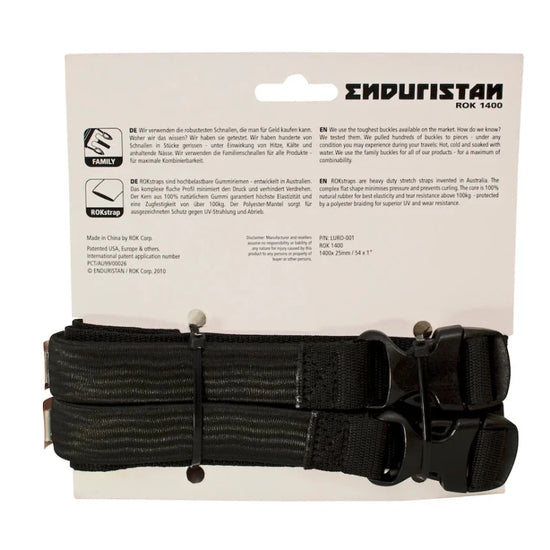 Enduristan cinghie ROKstraps - ROK 1400 - Moto Adventure