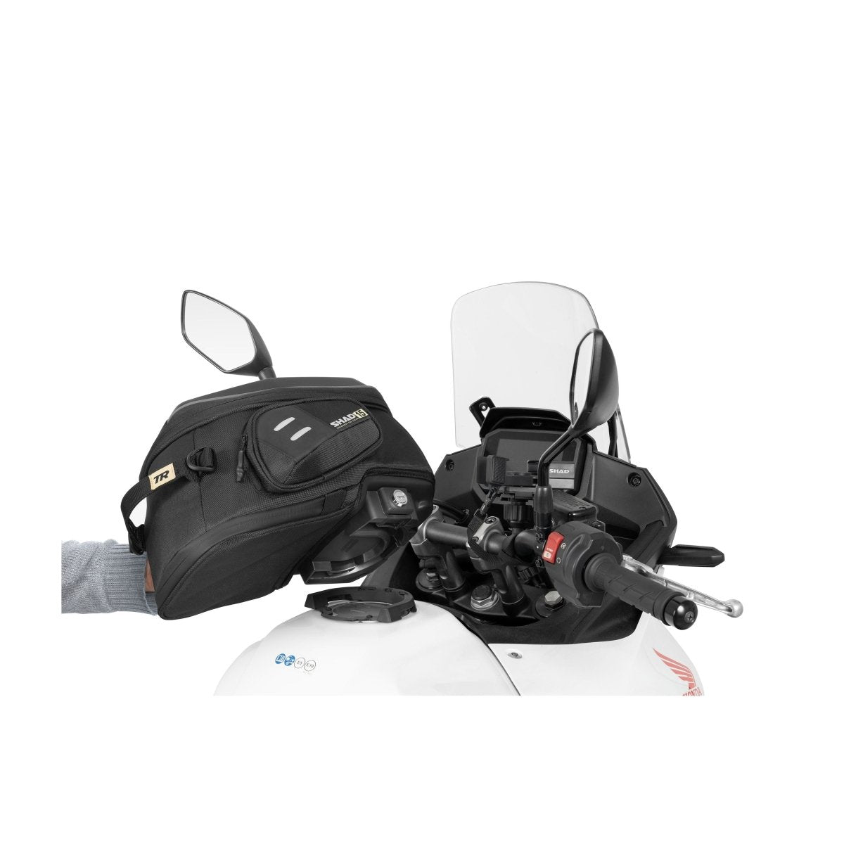 Fissaggio SHAD Click System per borsa da serbatoio Kawasaki/KTM/Ducati - Moto Adventure