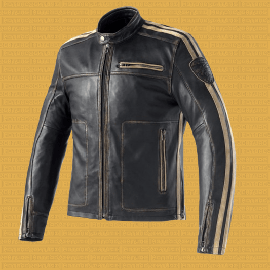 Giacca in pelle Clover Rebel 2 - Moto Adventure