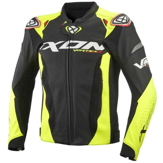 Giacca Ixon VORTEX 3 JKT nero giallo - Moto Adventure