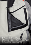Giacca LS2 Apollo BLACK DARK GREY H - V YELLOW - Moto Adventure