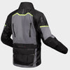 Giacca LS2 Apollo BLACK DARK GREY H - V YELLOW - Moto Adventure
