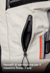 Giacca LS2 Apollo BLACK DARK GREY H - V YELLOW - Moto Adventure