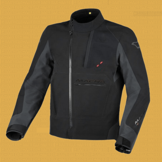 Giacca Macna Corvit nero - Moto Adventure