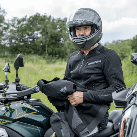 Giacca Macna Corvit nero - Moto Adventure