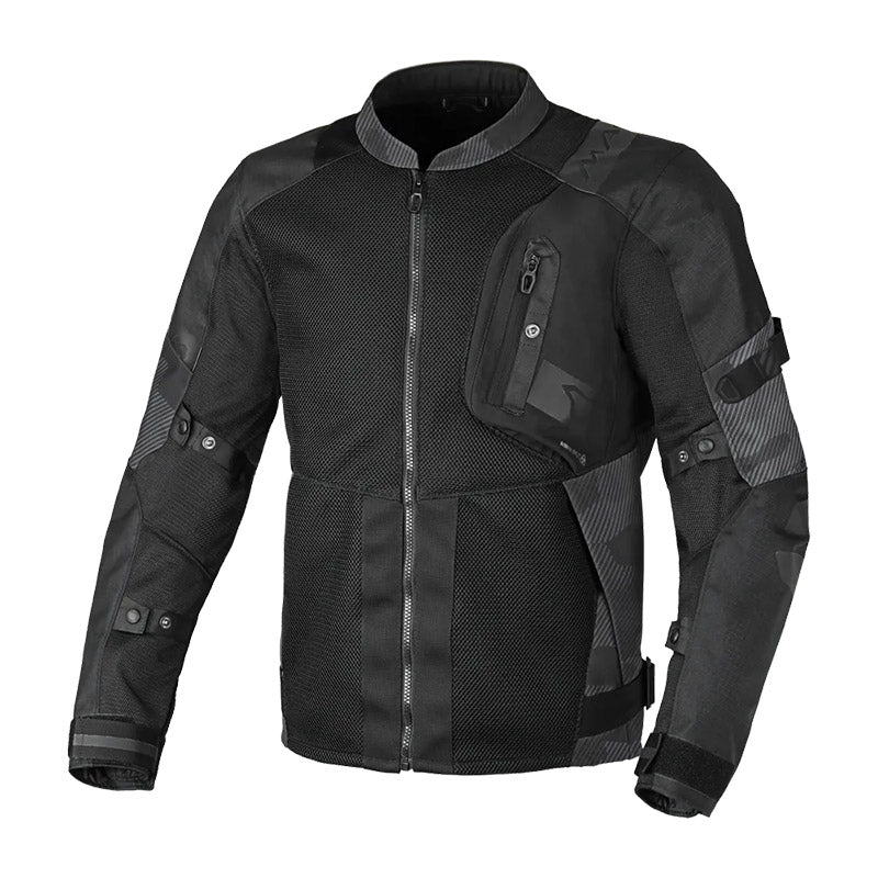 Giacca Macna Raddic nero grigio - Moto Adventure