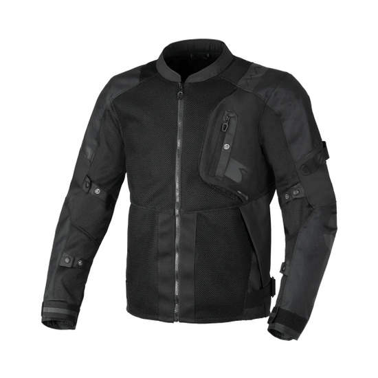 Giacca Macna Raddic nero grigio - Moto Adventure