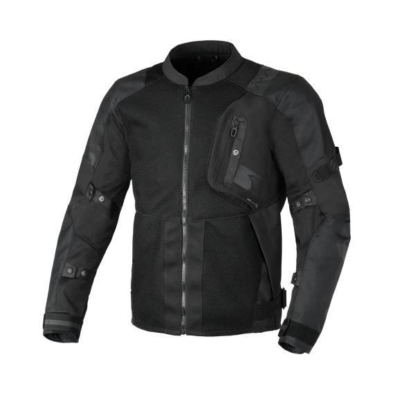 Giacca Macna Raddic nero grigio - Moto Adventure