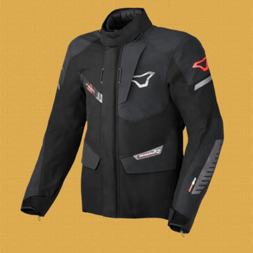 Giacca Macna Synchrone Nero - Moto Adventure