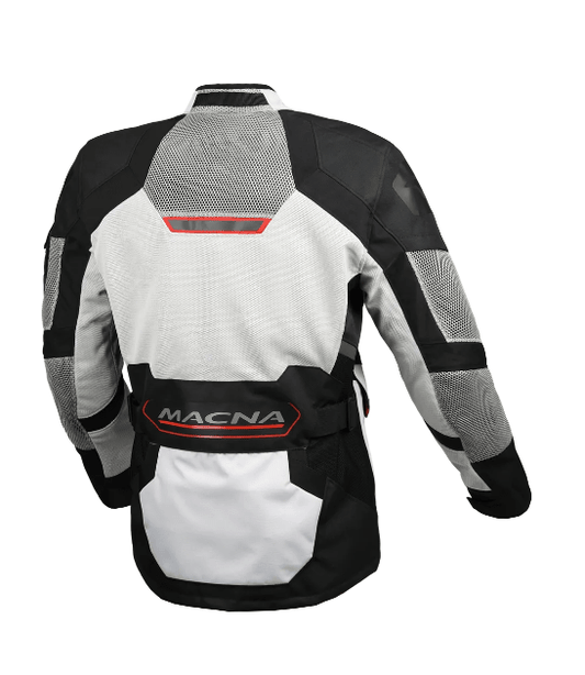 Giacca Macna Travel Air grigio chiaro - Moto Adventure