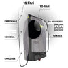 Giacca Motoairbag Mab V4.0 Airbag Maniche Removibili - Moto Adventure